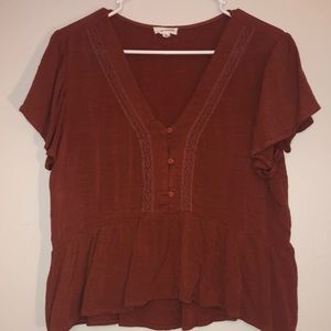 Burnt Orange Top